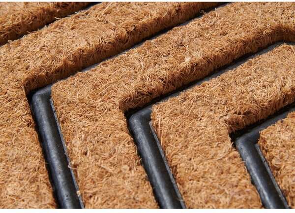Wycieraczka z włókna kokosowego 45x75 cm Labyrinth – Hanse Home