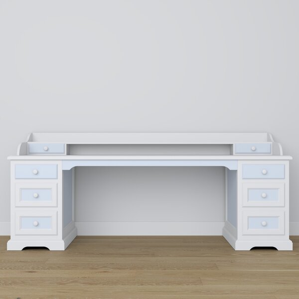 Drewniane biurko podwójne 6S+N Classic