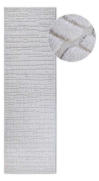 Kremowy chodnik 80x240 cm Artistique Cream White – Elle Decoration