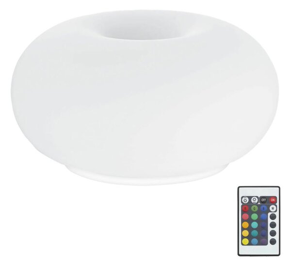 Eglo Eglo 75355 - LED RGB Ściemnialna lampa stołowa OPTICA-C 2xE27/7,5W/230V EG75355