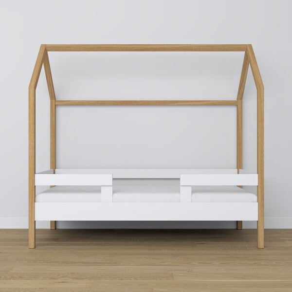 Drewniane łóżko domek 1A/H