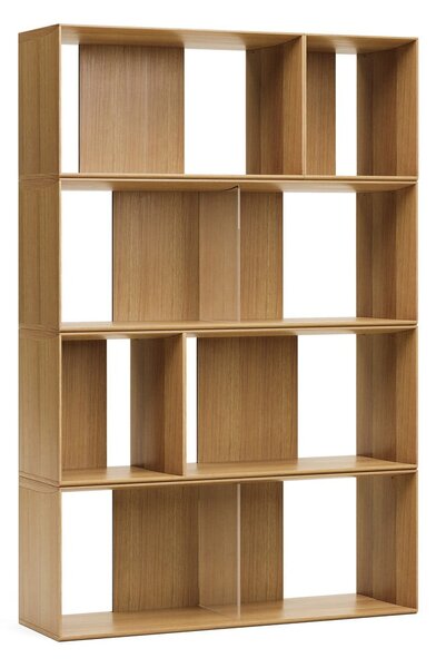 Modułowy system półek w dekorze dębu 6 szt. 101x152 cm Litto – Kave Home