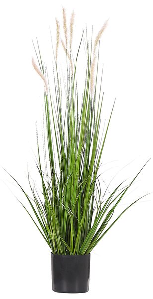 Sztuczna roślina doniczkowa trzcina 87 cm materiał syntetyczny Reed Plant Beliani