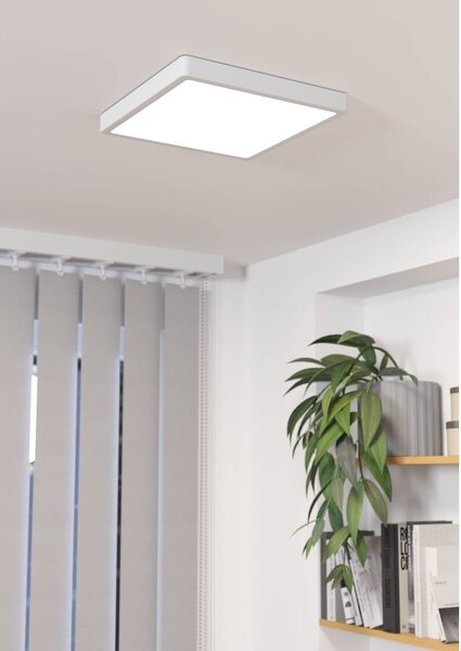 Biała lampa sufitowa LED 28,5x28,5 cm FUEVA 5 – EGLO
