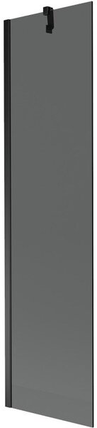 Mexen Next parawan nawannowy 1-skrzydłowy 50 x 150 cm, grafit, czarny - 895-050-000-00-40-70