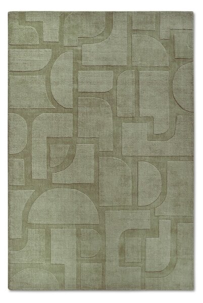 Zielony wełniany dywan tkany ręcznie 80x150 cm Alexis – Villeroy&Boch