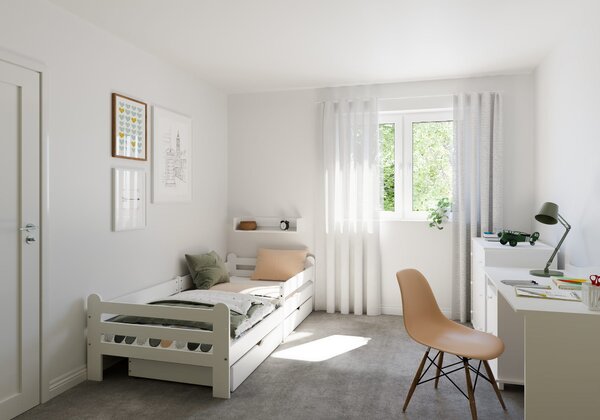 Łóżko młodzieżowe SIMPLE 200x90