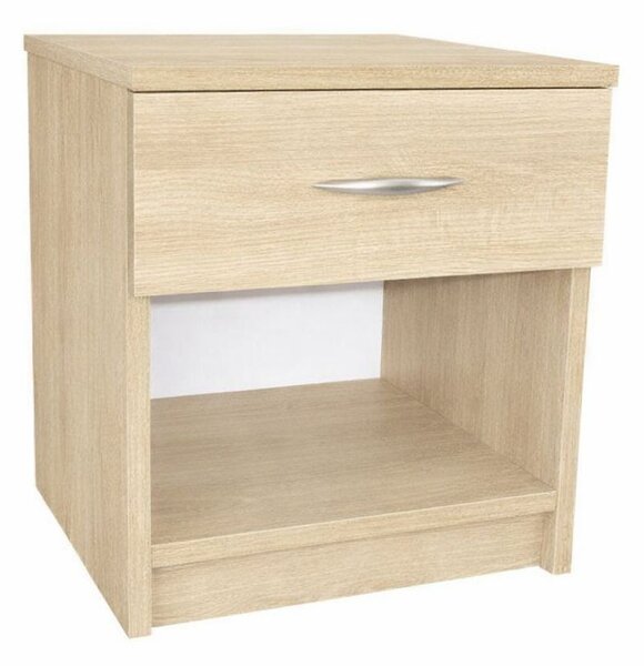 Szafka nocna LOFT 40 szafka nocna 40 cm z szufladą dąb sonoma lub dąb artisan