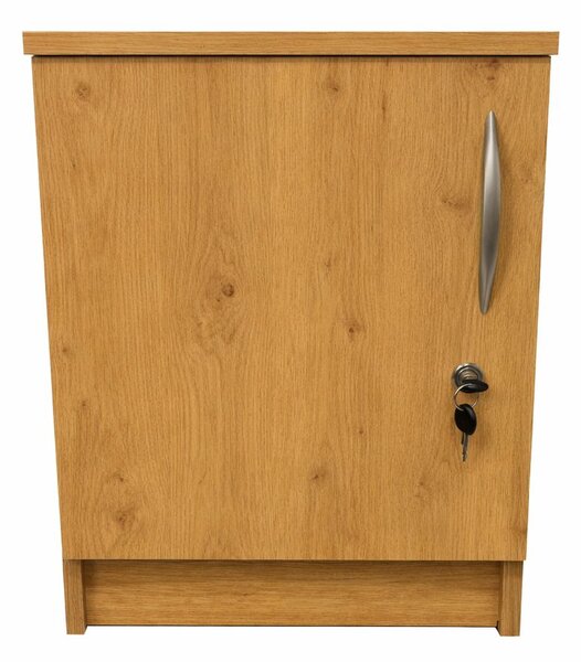 Szafka nocna NORD 40 szafka nocna zamykana 40 cm dąb sonoma lub dąb artisan