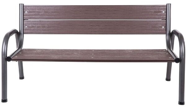 Ławka ogrodowa PATIO 22920 Antracytowo-brązowy