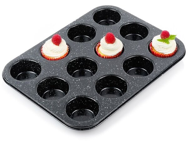 Forma do muffinek granitowa 35x26,5 cm