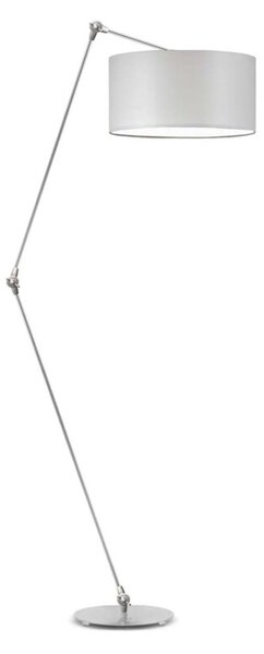 Lampa stojąca podłogowa przegubowa regulowana z abażurem walec SOUL