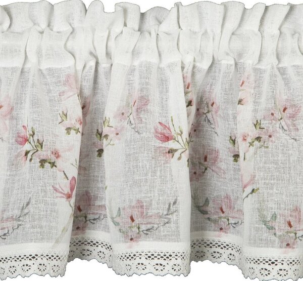 Firana gotowa EUROFIRANY Amelia 150 x 30 cm BiaÅy