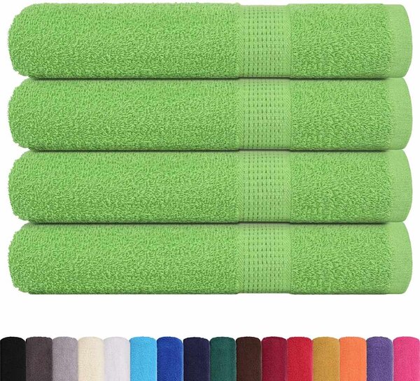 Ręczniki do sauny, FROGN, 4 szt, zielone, 80x200 cm, 360 g/m²
