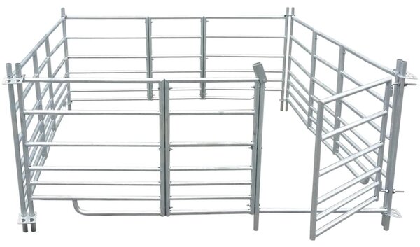 Zagroda dla owiec, 4 panele, stal galwanizowana, 183x183x92 cm