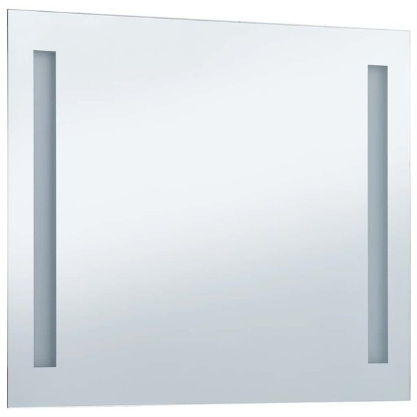 Ścienne lustro łazienkowe z LED, 100 x 60 cm