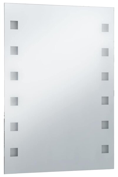 Ścienne lustro łazienkowe z LED, 60 x 80 cm