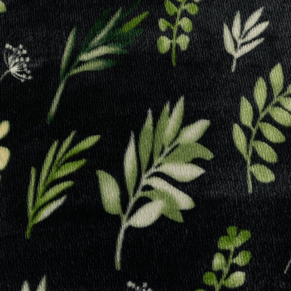 Pościel z mikropluszu ZELNOIR czarna Rozmiar pościeli: 70 x 90 cm | 140 x 200 cm