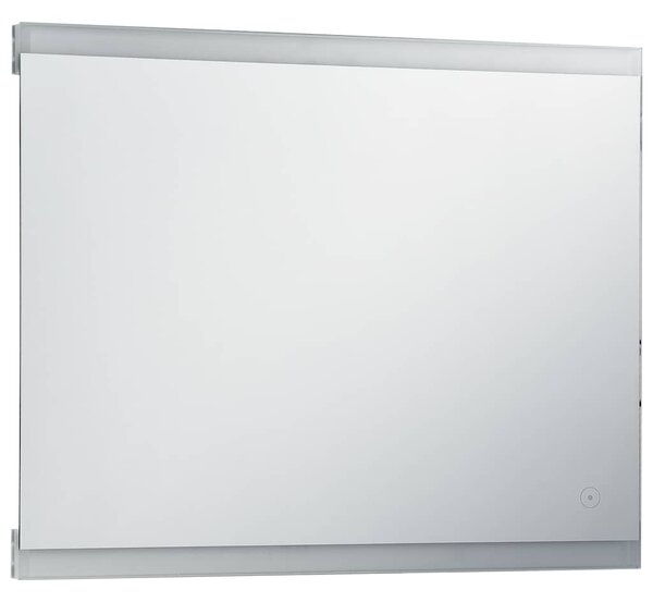 Lustro łazienkowe z LED i czujnikiem dotykowym, 80x60 cm