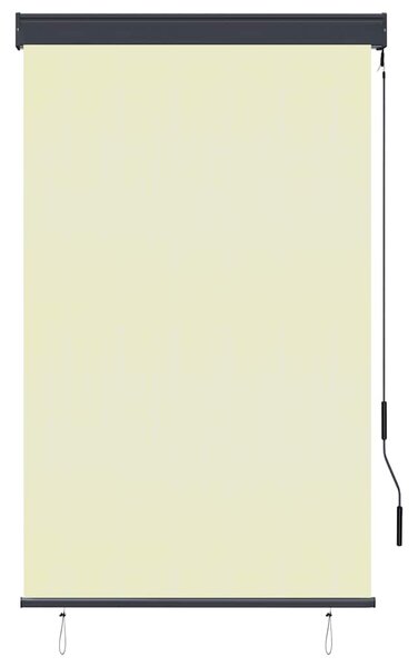Roleta zewnętrzna, 100x250 cm, kremowa