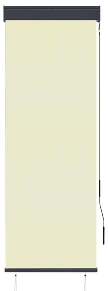 Roleta zewnętrzna, 60x250 cm, kremowa