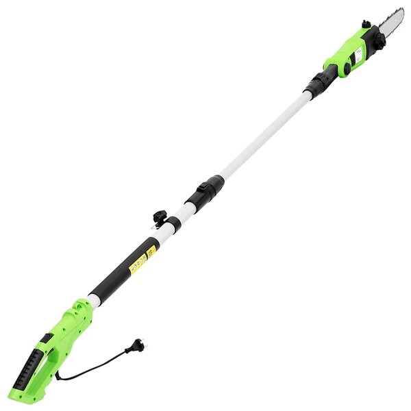 Elektryczna piła łańcuchowa, teleskopowy drążek, 25 cm, 710 W
