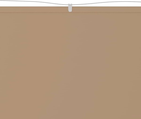 Markiza pionowa, kolor taupe, 140x800 cm, tkanina Oxford