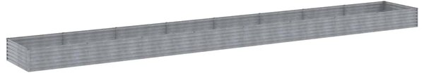 Podwyższona donica, 770x100x36 cm, stal kortenowska
