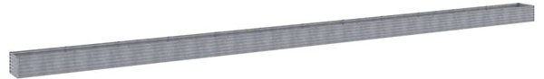 Podwyższona donica, 1152x50x36 cm, stal kortenowska