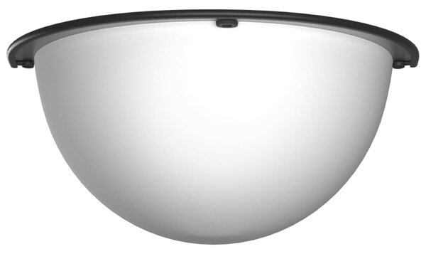 Sferyczne lustra drogowe, 1/4 kuli, 2 szt., Ø30 cm, akryl