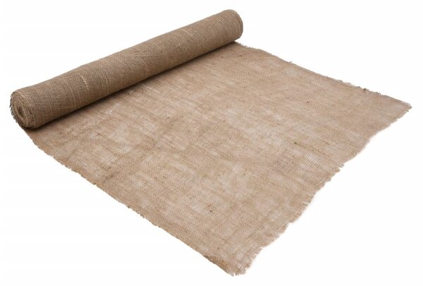 Tkanina jutowa w rolce, 1x50 m, 100% juta, 200 g/m²