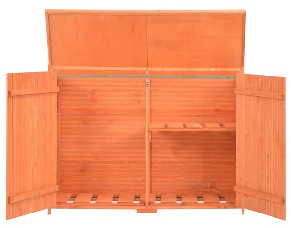 Schowek ogrodowy, 128x42x91 cm, drewniany