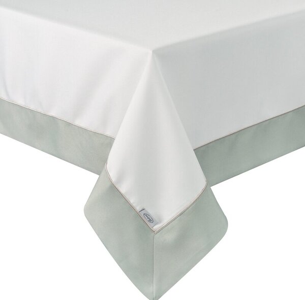 Obrus EUROFIRANY Sylvia 140 x 180 cm Naturalno-oliwkowy