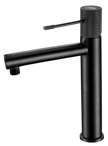 Bateria umywalkowa nablatowa Estiva Rinda 30 cm czarna matowa 1 szt