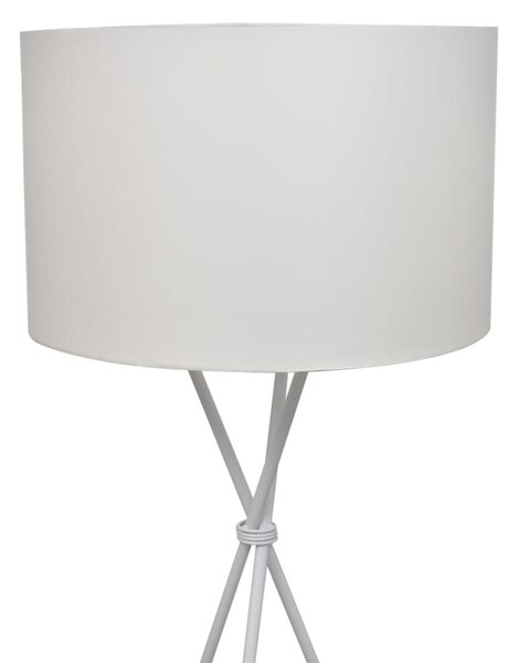 Lampa podłogowa, biała