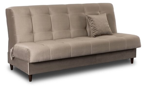Wersalka Sofa Kanapa RozkÅadana z FunkcjÄ Spania Dwuosobowa BeÅ¼owa LIMA