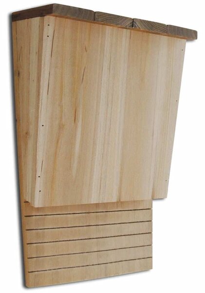 Domki dla nietoperzy, 4 szt., 22 x 12 x 34 cm, drewniane