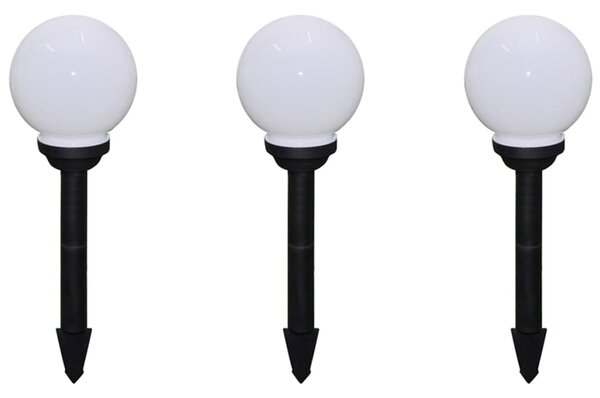 Lampy do oświetlenia ścieżki, 6 szt, LED, 20 cm, ze szpikulcami