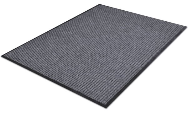 Wycieraczki z PVC, 4 szt., szare, 90 x 60 cm