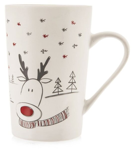 Kubek porcelanowy renifer 430 ml