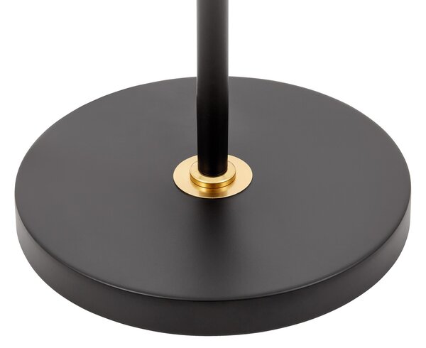 LAMPA STOJĄCA PODŁOGOWA CZARNO-MOSIĘŻNA MIRA
