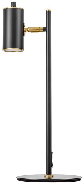 LAMPA BIURKOWA CZARNA-MOSIĘŻNA MIRA
