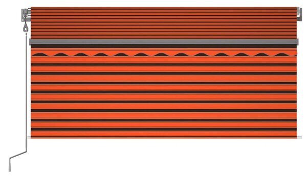 Automatyczna markiza z zasłoną, LED i czujnikiem, 3x2,5 m