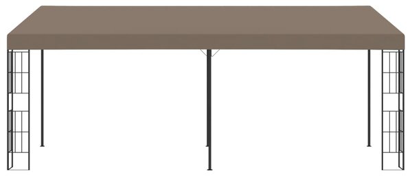 Altana przyścienna, 6 x 3 m, taupe, tkanina