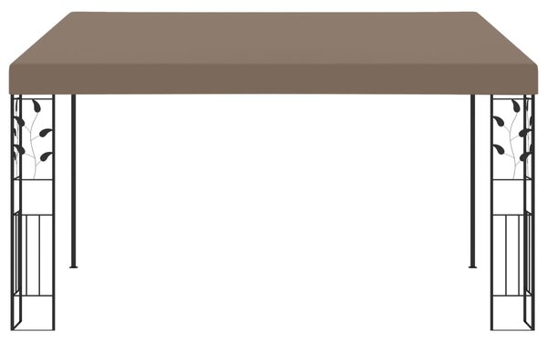 Altana przyścienna, 4 x 3 x 2,5 m, taupe