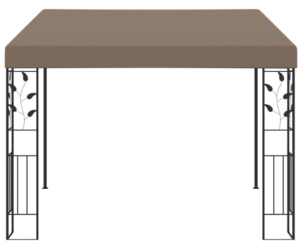 Altana przyścienna, 3 x 3 x 2,5 m, taupe
