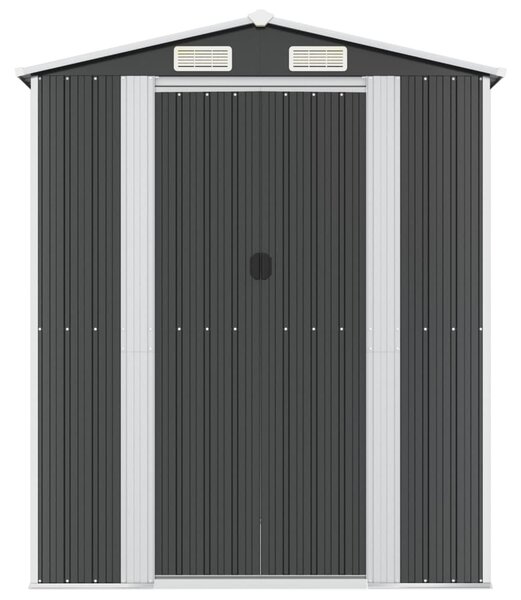 Szopa ogrodowa, antracytowa, 192x1021x223cm, stal galwanizowana