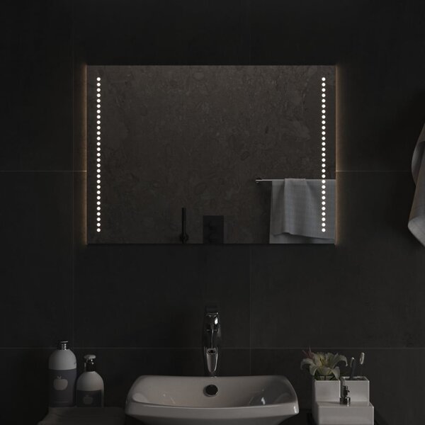 Lustro łazienkowe z LED, 50x70 cm