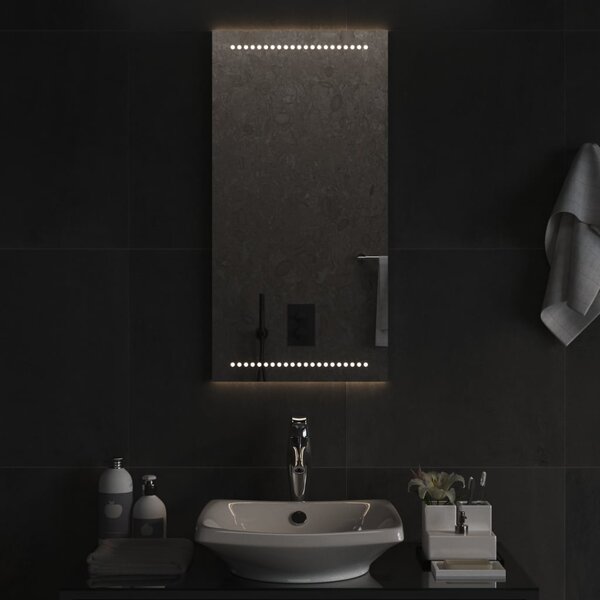 Lustro łazienkowe z LED, 40x80 cm