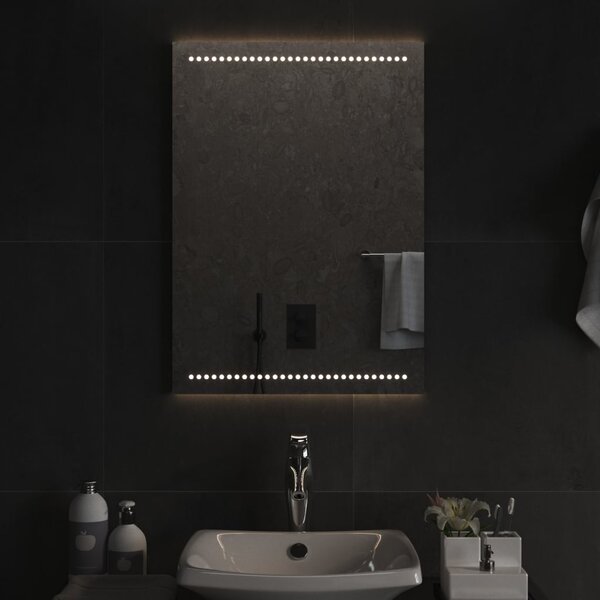 Lustro łazienkowe z LED, 50x70 cm